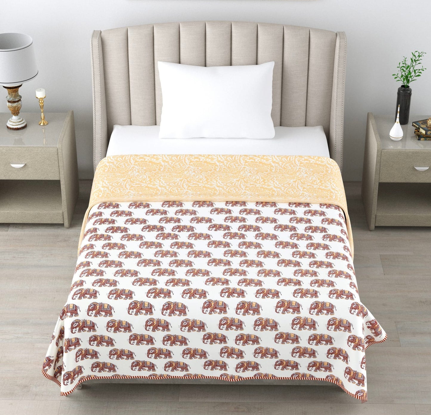 Tusker Tapestry Reversible Dohar