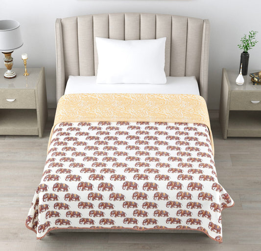 Tusker Tapestry Reversible Dohar