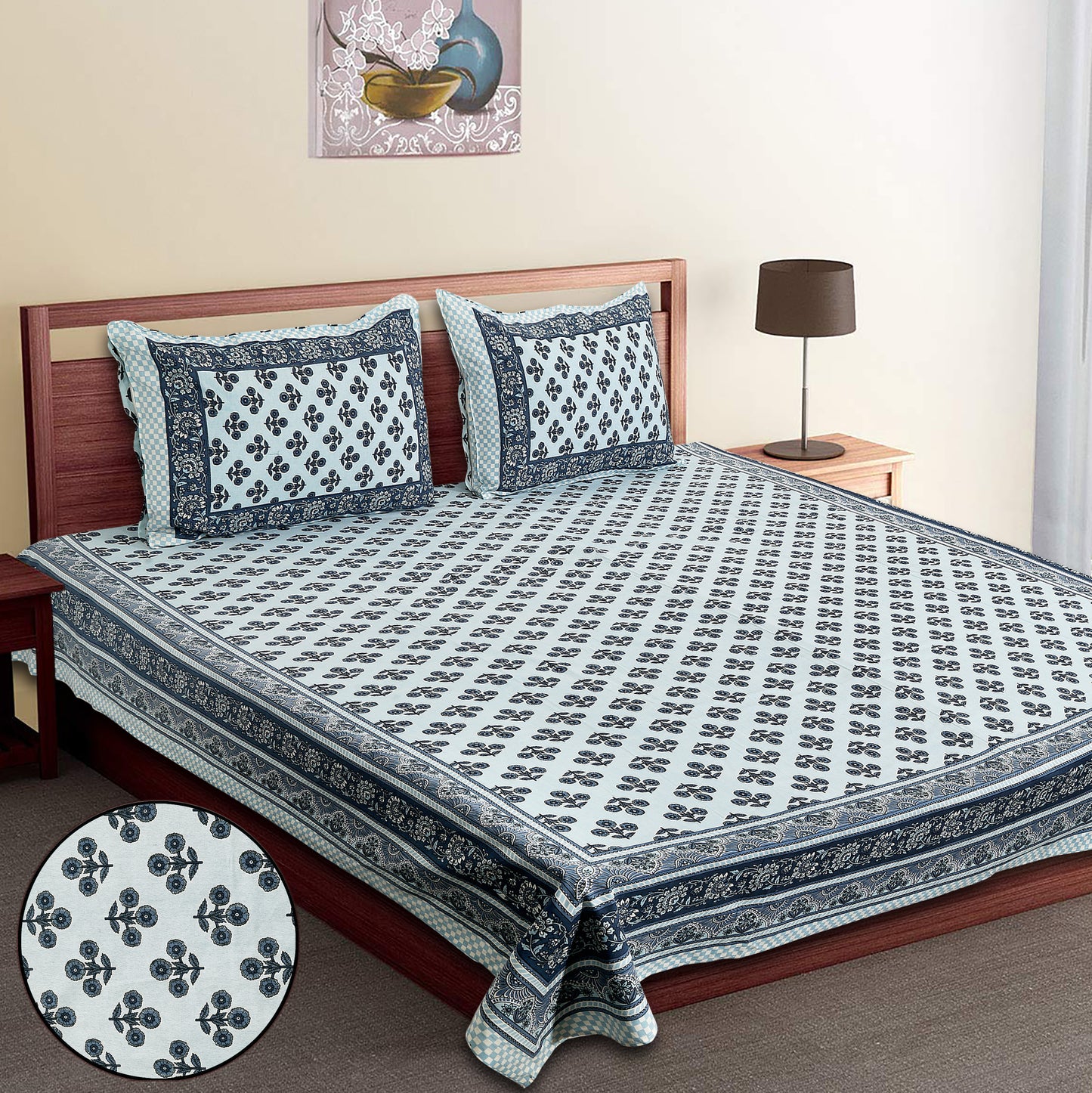 Udaipur Royale—Grey Bloom