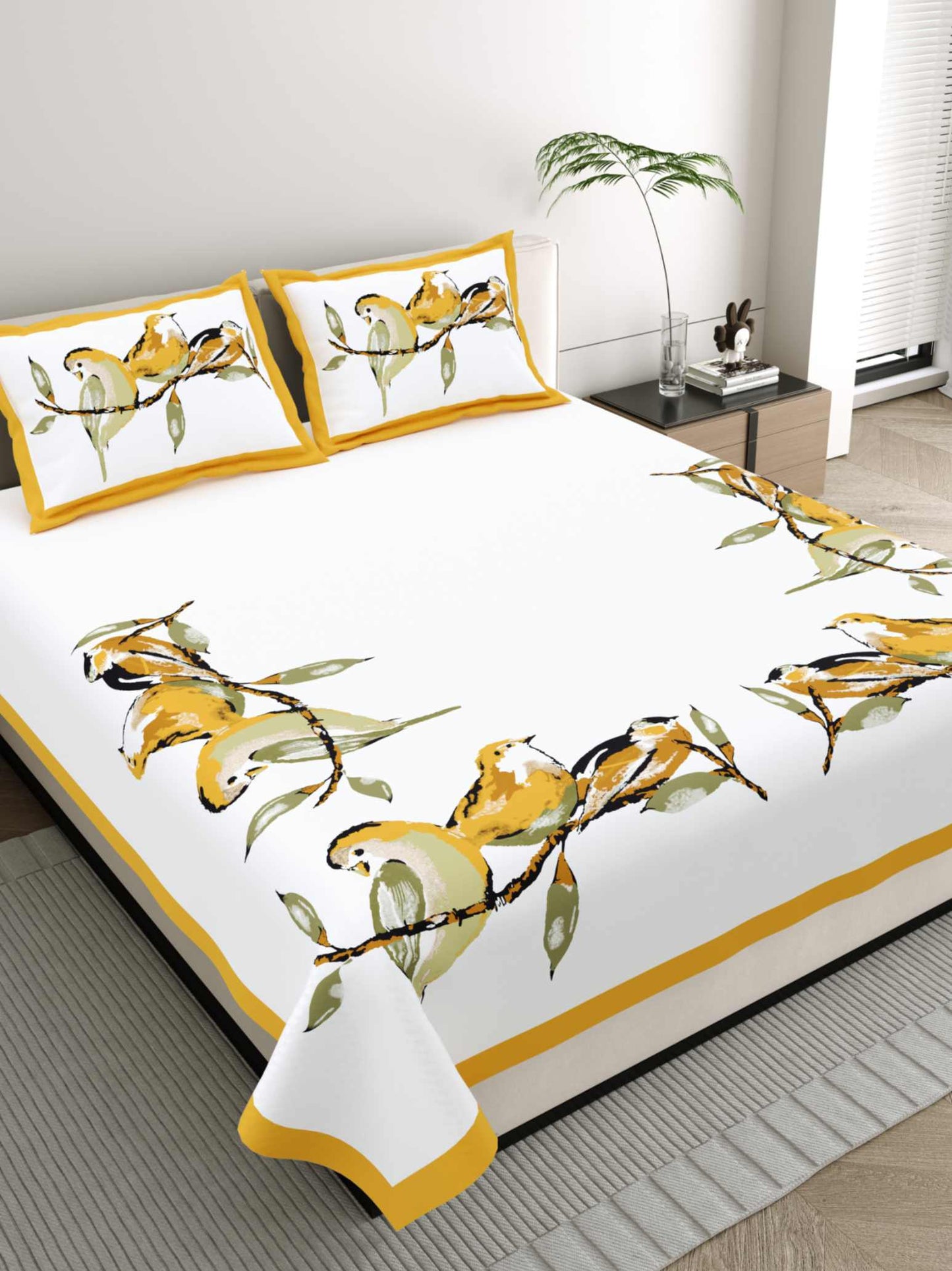 Sunlit Songbird Border