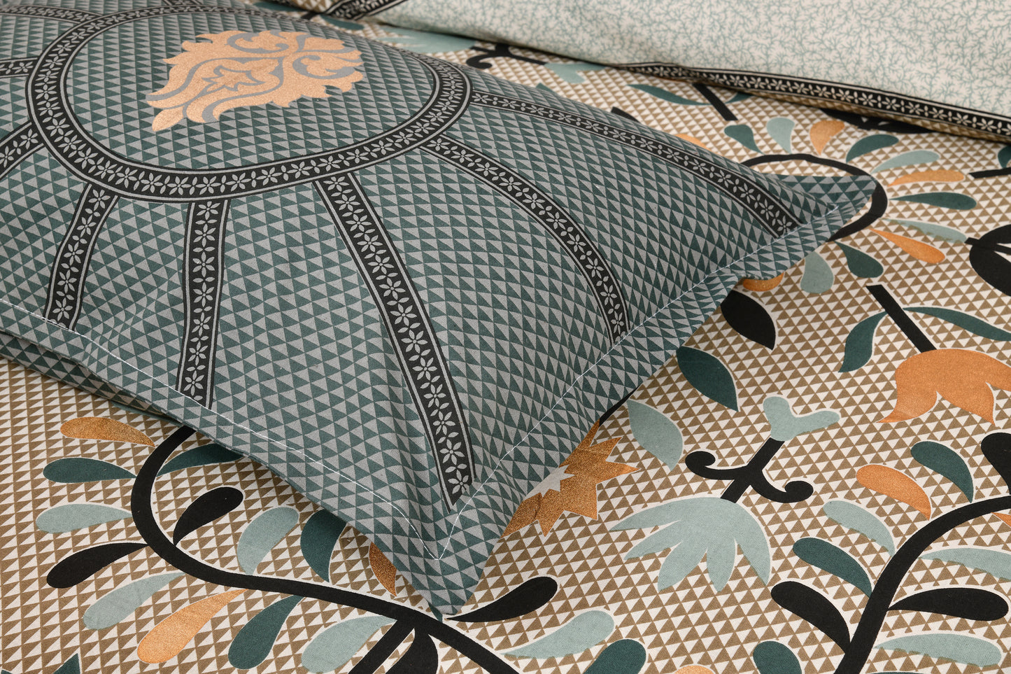 Sand & Sage Mandala Bedsheet